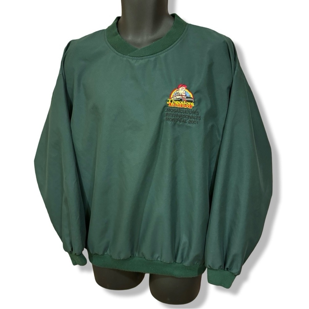 Vintage 2002 Theodore Tugboat Pull Over Windbreaker